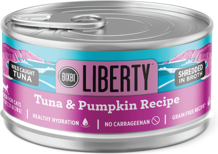 BIXBI Liberty - Tuna & Pumpkin Shreds